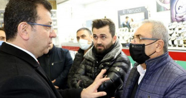 Esnafın Yönelttiği PKK Sorusuna İmamoğlu'nun Cevabı: Senin Beynin Tutulmuş