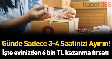 Evde çalışarak nasıl para kazanılır? İŞKUR’a başvurarak evden çalışıp TAM 6 bin TL kazanabilirsiniz