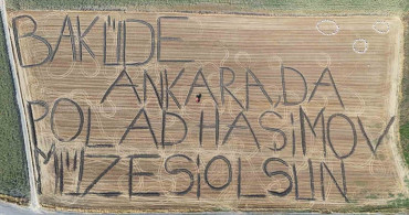 Evrensekiz'deki sanatçı, Polad Haşimov müzesi için çağrıda bulundu