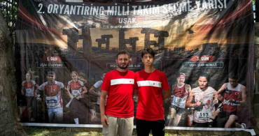 Eymen Vatansever, Aliağa'nın İlk Oryantiring Milli Sporcusu