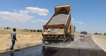Eyyübiye Kırsalında Modern Yol Çalışmaları Devam Ediyor