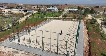 Eyyübiye'de Halı Saha Yatırımları Devam Ediyor