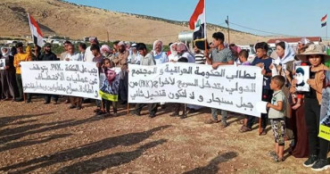 Ezidi Kürtler PKK'ya İsyan Etti