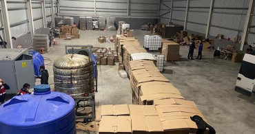Fabrika Kiraladılar! Sahte Alkol Yaptılar