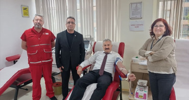Fahri Aktaş 23. Kan Bağışında Bulundu