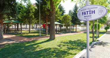Fatih bahçesi yeni haliyle vatandaşların gözdesi olacak