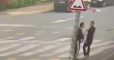 Fatih'teki Kurye Cinayetinde Şüphelilerin Kaçış Anları Güvenlik Kamerasında
