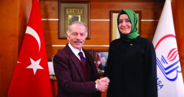 Fatma Betül Sayan Kaya'dan Başkan Aydıner'e Hayırlı Olsun Ziyareti