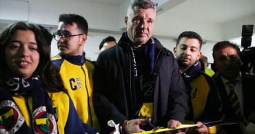 Fenerbahçe Başkanı Sadettin Saran Alanya'da Kütüphane Açılışına Katıldı