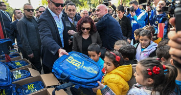 Fenerbahçe Başkanı Sadettin Saran, Öğrencilerle Buluştu