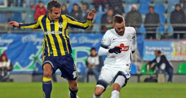 Fenerbahçe - Çaykur Rizespor 36. Kez Karşı Karşıya 