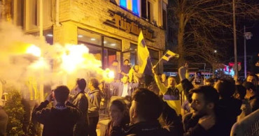 Fenerbahçe Derbi Galibiyetini Coşkuyla Kutladı