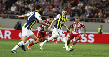 Fenerbahçe, Olympiakos’a deplasmanda kaybetti: Yarı final şansı İstanbul’a taşındı