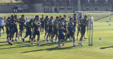 Fenerbahçe, Topuk Yaylası'nda çalışmalarını sürdürüyor