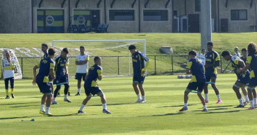 Fenerbahçe, Topuk Yaylası’ndaki ilk antrenmanını gerçekleştirdi