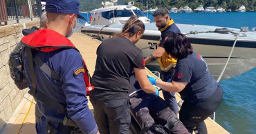 Fethiye Koyunda Tıbbi Tahliye Gerçekleşti