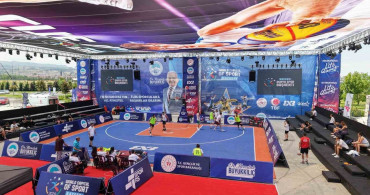 FIBA 3x3 Lite Quest 2026 turnuvası kayseri'de başladı