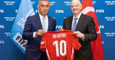 FIFA Başkanı Infantino'dan A Milli Takım'a Tebrik