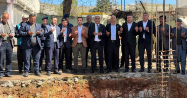 Fıstıklıdağ Mahallesi Camisi'nin Temeli Atıldı