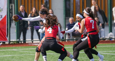 Flag Futbol Büyük Kadınlar Türkiye Şampiyonası'nın 1. Etabı Sona Erdi