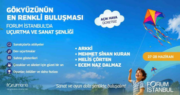Forum İstanbul'da uçurtma ve sanat şenliği