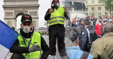 Fransa'da Normalleşme Süreci İle Sarı Yelekliler Sokağa Döndü