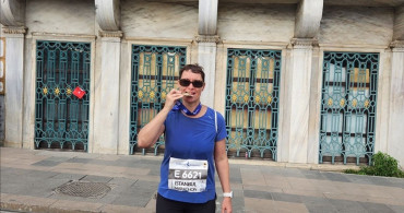 Fransa'nın Ankara Büyükelçisi Isabelle Dumont, 47. İstanbul Maratonu'na Koştu