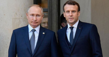 Fransa'nın Cumhurbaşkanı Emmanuel Macron'dan Sert Sözler: Putin İkiyüzlülük Yaptı!