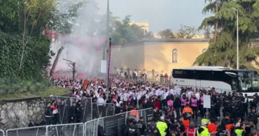 Freiburg Taraftarları Beşiktaş Park'ta Coşku ile Karşılandı