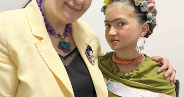 Frida Kahlo’nun eserleri, Bursa’da canlı tabloya dönüştü