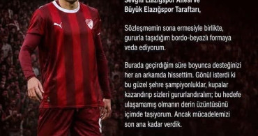 Fuat Bavuk Elazığspor'a Veda Etti