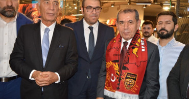 Galatasaray Başkanı Dursun Özbek Mardin'de GS Store Açılışını Yaptı
