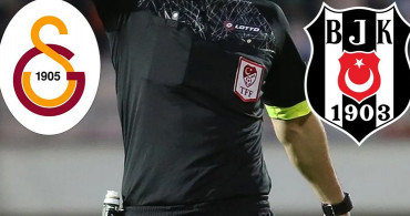 Galatasaray-Beşiktaş Derbisinin Hakemi Belli Oldu