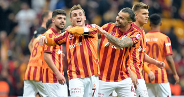 Galatasaray evinde hata yapmadı! Ümraniyespor'u rahat geçti