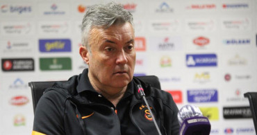 Galatasaray'da Domenec Torrent Gaziantep karşısında aldıkları mağlubiyet sonrası Gomis hakkında konuştu