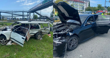 Galatasaray'ın genç futbolcusu Barış Alper Yılmaz trafik kazası geçirdi