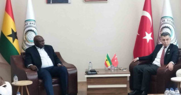 Gana Cumhuriyeti Yatırım Heyeti Ankara'da