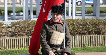 Gazi Torunu Saffet Gümüş'ün Çanakkale'ye Yürüyüşü