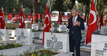 Gazi Yusuf Kıyışkan'dan Şehitler Haftası Açıklaması