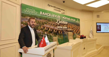 Gaziantep Büyükşehir Belediyesi yeni konut projeleriyle kent yaşamına katkı sağlıyor