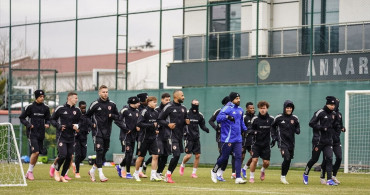 Gaziantep FK Kupa Maçı Hazırlıklarını Ankara'da Sürdürüyor