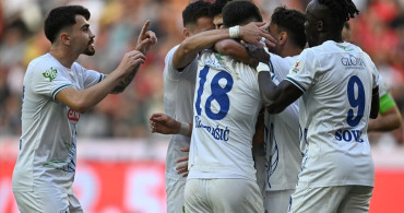 Gaziantep FK ve Çaykur Rizespor Beraberliği