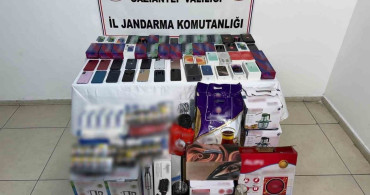 Gaziantep'te 2,8 milyon TL'lik kaçak ürün ele geçirildi