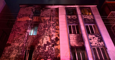 Gaziantep'te 4 Katlı Rezidans Yangını Kontrol Altına Alındı