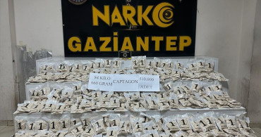 Gaziantep'te 510 Bin Uyuşturucu Hap Operasyonu