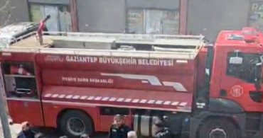 Gaziantep'te Ayakkabı İmalathanesinde Yangın Paniği