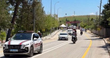 Gaziantep'te Bisiklet Yarışları İçin Jandarmadan Geniş Güvenlik Önlemleri