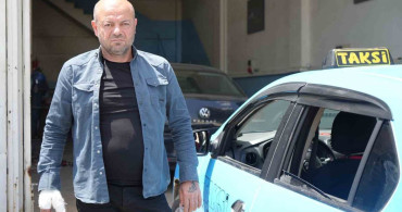 Gaziantep'te Cesur Taksici Saldırganı Engelledi