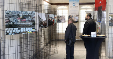 Gaziantep'te Deprem Fotoğrafları Sergisi Açıldı