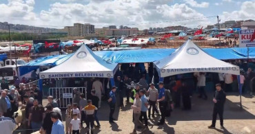 Gaziantep'te Dron Destekli Kurban Pazarları Denetimi